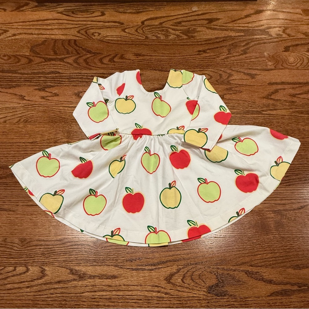 NEW Monica + Andy Apple Twirl Dress 18-24 Months